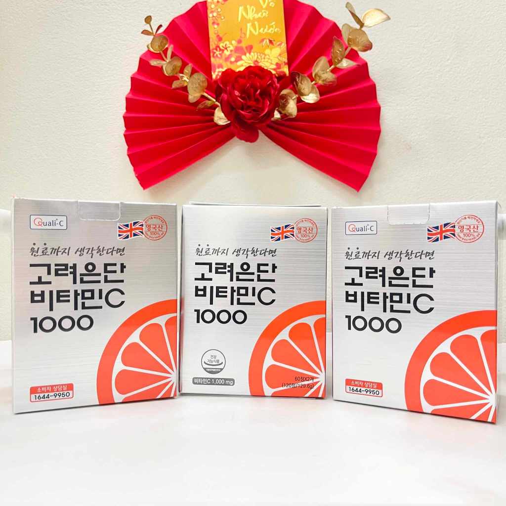 Viên Uống Sáng Da Eundan Vitamin C Hàn Quốc 1000mg (120 Viên)