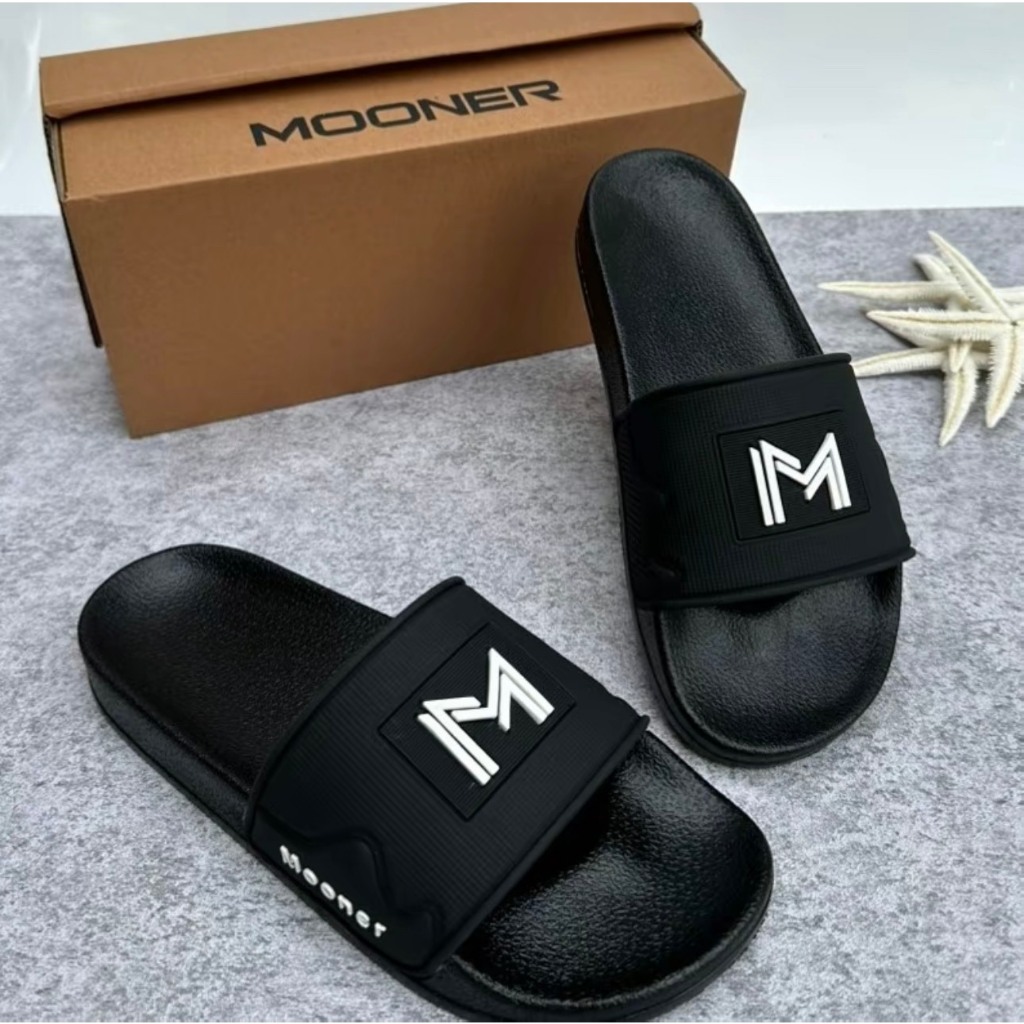 [ Siêu Mềm ] Dép Thời Trang Quai Ngang Nam Nữ Đẹp Thương Hiệu Mooner Đẳng Cấp Cá Tính Hàng Mẫu Mới Về