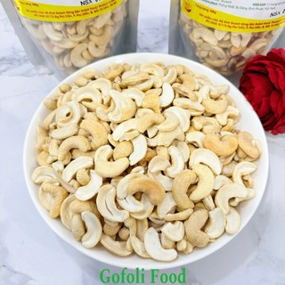 Hạt điều sấy nguyên vị Gofoli 500g, rang không muối loại ngon, giòn thơm béo, chất lượng cao, không ỉu ẩm hôi mốc