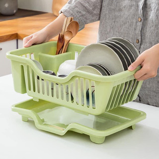 Rổ Úp Bát Kèm Khay Hứng Nước