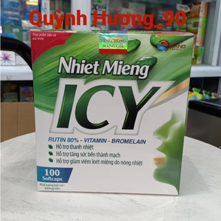 Viên uống Nhiệt Miệng ICY Sano giúp thanh nhiệt,giảm nóng loét miệng