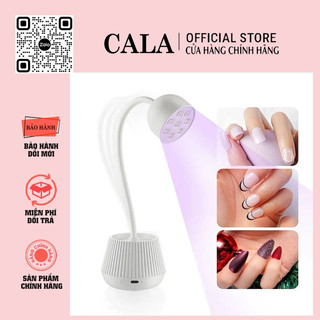 Máy hơ mini hình hoa sen - đèn uv led tích điện siêu tiện ích - Hơ nhanh cố định gel up móng, đắp gel
