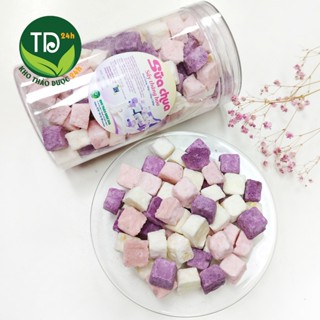 Sữa chua viên sấy thăng hoa vị trái cây, ít đường, hàng công ty, hỗ trợ tiêu hóa, tăng sức đề kháng, đẹp da