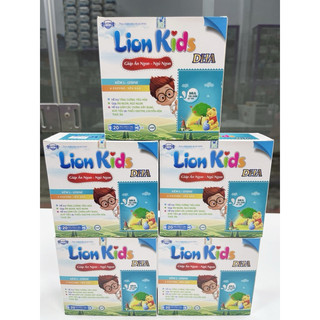 Thực phẩm hỗ trợ tăng đề kháng Lion Kids DHA- 20 ống