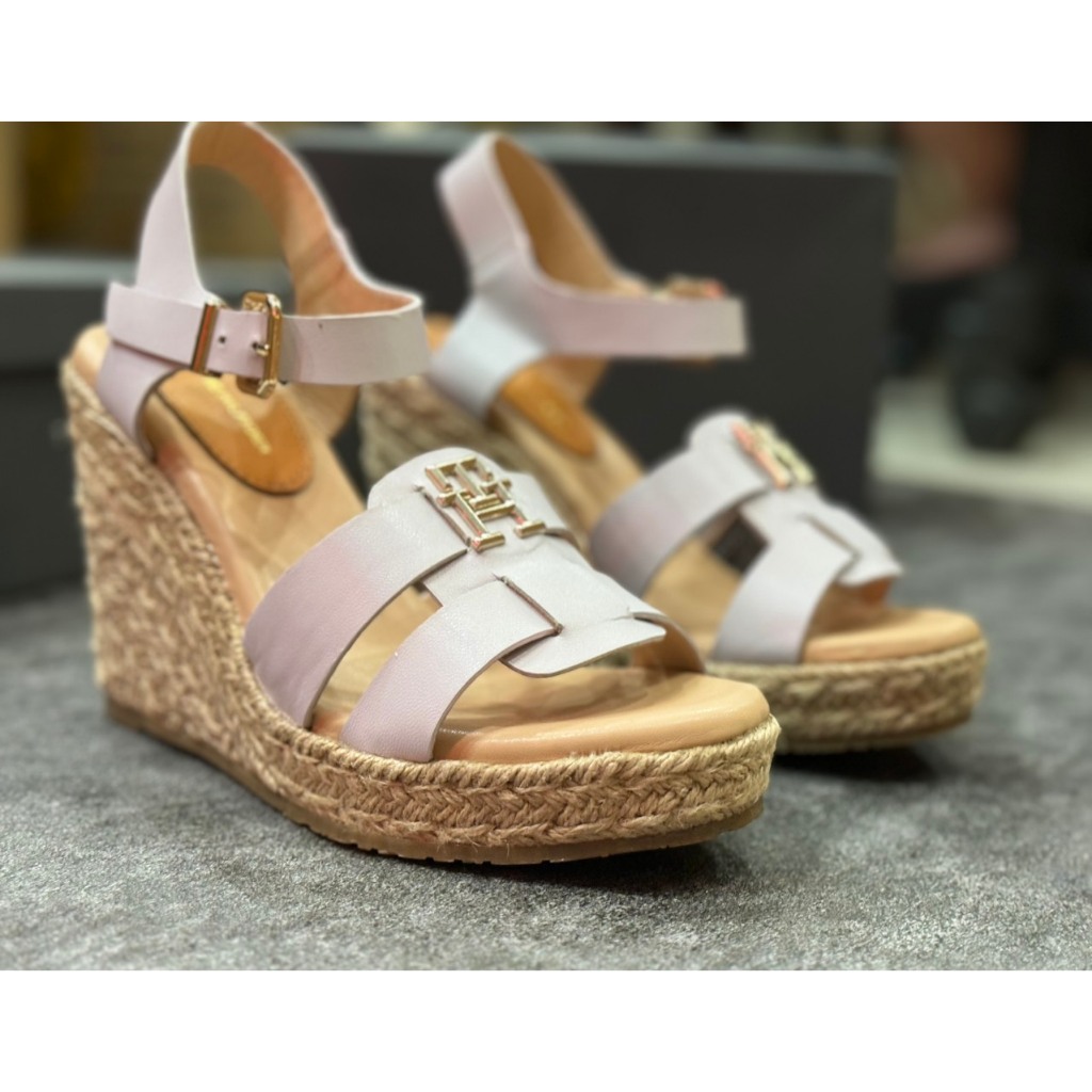 Giày Nữ Sandal Đế Xuồng Cối Tom.my Hilfiger 9p