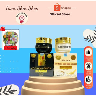 Combo Kem Face Cốt Trắng Nikos + Cốt Nám Đông y Chính Hãng Nicos Thanh Nhi Beauty