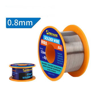 Thiếc hàn Mechanic 0.8mm 40g mối hàn sáng bóng bám thiếc