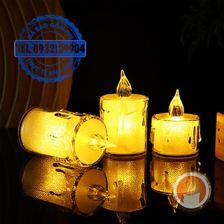 Nến điện tử trong suốt tealight