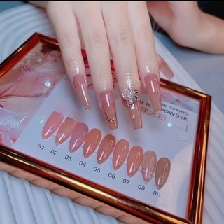 Set sơn thạch very good nail 9 màu, chai 15ml nail thao nhi