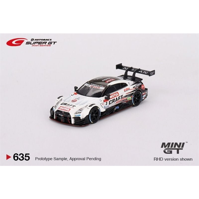 Mô hình xe Nissan GT R nismo GT500 230 card, #23 red card, #12 Calsonic Team Impul card 1:64 Minigt