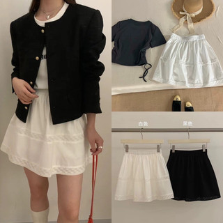 @lianstore - chân váy thô ren tầng