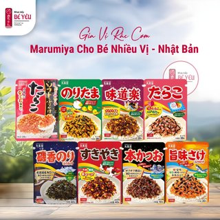 Gia vị rắc cơm marumiya đủ vị cho bé