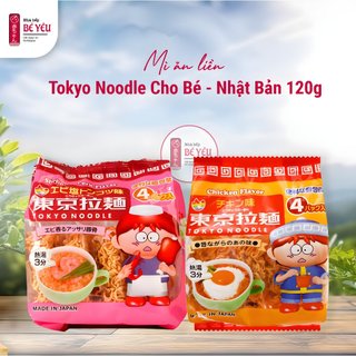 Mì ăn liền tokyo noodle nhật bản 120gram cho bé ăn dặm