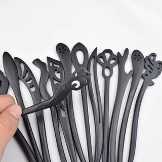 Trâm gỗ cài tóc phong cách cổ trang 18cm