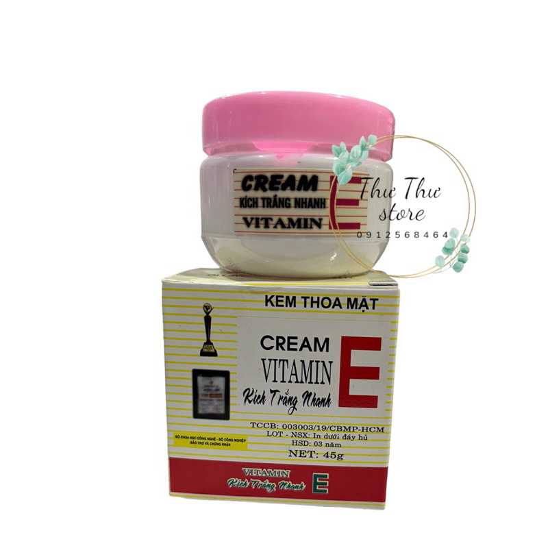 Kem Naco Vitamin E Dưỡng Trắng Da