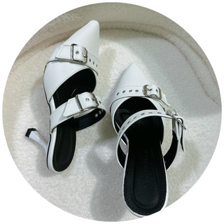 Giày cao gót Bigsize kiểu dáng mũi nhọn basic phong cách Gót cao 7cm Size -35-43