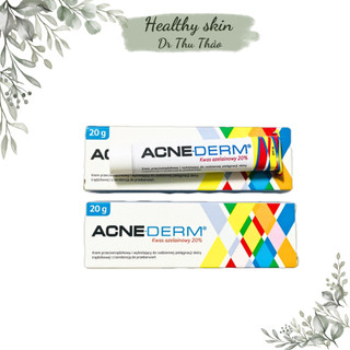 Kem giảm mụn giảm thâm nám Acnederm - Azelaic acid 20%