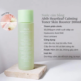 Toner Abib Heartleaf Calming