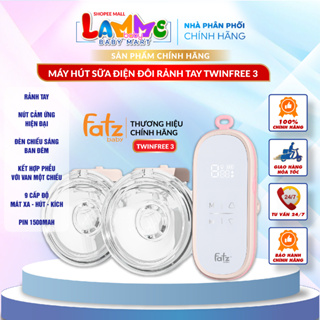 Máy hút sữa điện đôi rảnh tay Fatz baby Twinfree 2 Twinfree 3