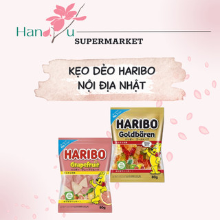 Kẹo dẻo chip chip Haribo 80g các vị nhập khẩu