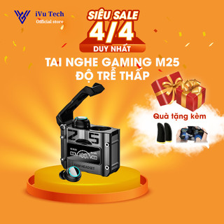 Tai Nghe Bluetooth Không Dây M25 Giảm Tiếng Ồn Kèm Điều Khiển Cảm Ứng Âm Bass Chân Thực