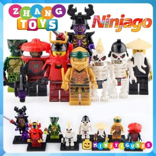 Đồ chơi Xếp hình Ninjago Legacy Kruncha Nuckal - Chokun - Nya Wu Scout - Lloyd - The OverLord Minifigures LELE A098 105