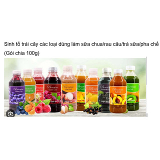 Sinh tố Berrino làm sữa chua, trà sữa.... (Chia 100g)