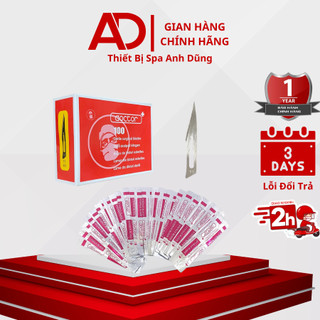 Dao số 11, hộp dao mổ kiato các số 11 cao cấp hộp 100 cái