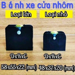 Bánh xe thau cửa lùa nhôm