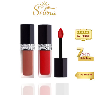 Son kem Dior Rouge Forever Liquid chính hãng fullbox cao cấp son kem lì mềm mịn lâu trôi SELENA STORE