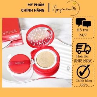 PHẤN NƯỚC / MISSHA / PHẤN NƯỚC MISSHA ĐỎ ĐỦ 2 TONE 21-23