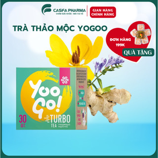 Thải độc ruột Yoo Go Turbo Siberian - trà giảm cân, giảm mỡ bụng - Hộp 30 gói