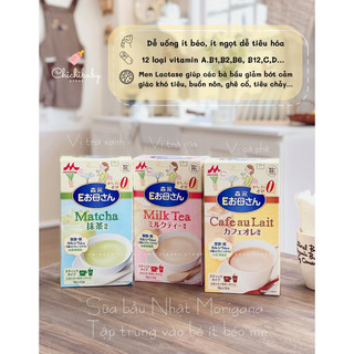 Sữa bầu vị trà sữa morinaga nhật