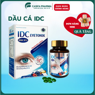 Dầu cá omega 3 idc eyetonik - hộp 30 viên