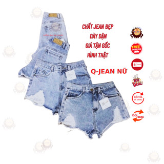 quần short jean nữ nhiều mẫu basic đơn giản cực đẹp, quần đùi nữ kiểu rách, quần ngắn nữ thời trang