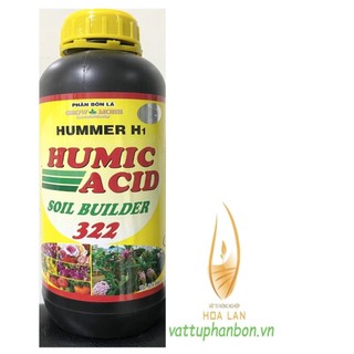 Humic acid hummer h1 - soil builder 322 - phân bón lá - #227a# 1lít