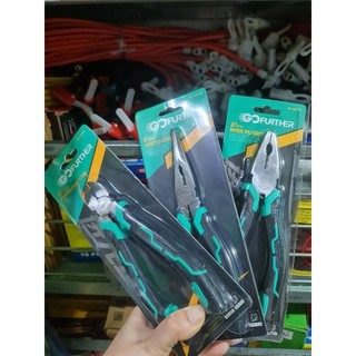 Combo 3 Kìm nhọn kìm điện kìm cắt đa năng Gofuther