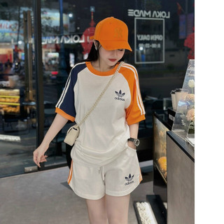Set đồ nam nữ , bộ đồ unisex kết hợp màu xinh xỉu hottrend t02
