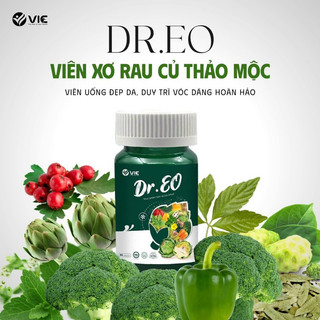 Viên uống Detox Dr Eo, viên thảo mộc giảm mỡ bụng, giảm cân Hộp 60 viên
