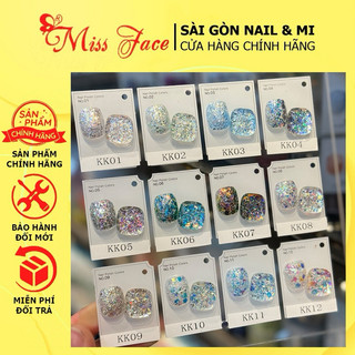 Nhũ kim tuyến rắc móng bling - Nhũ design móng hũ lẻ - Nhũ kim tuyến KK siêu sáng