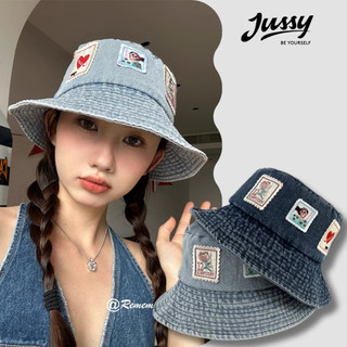  Nón Tai Bèo Vành Cụp Jeans Lỗ Trơn Basic Jussy Official Kiểu Mũ Bucket Nam Nữ Unisex Vải Jean Dày Dặn Form Đẹp 