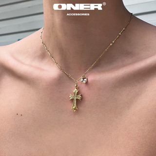 Vòng cổ ONER Thép Titan ( không gỉ ) “Goldiel Necklace” ( Bảo Hành Thép 1 Tháng )