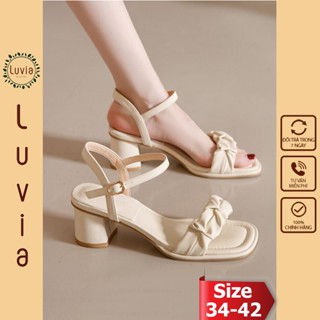 Giày cao gót 5 phân sandal quai nhúm kiểu mới Luvia 79CG