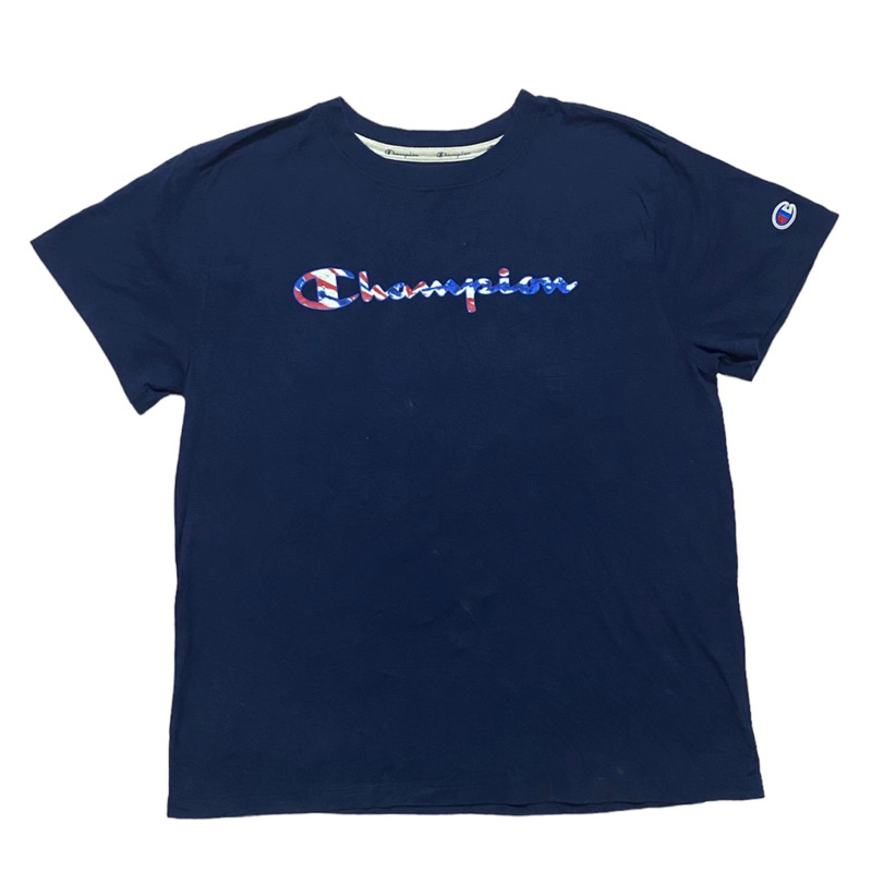 Áo Thun Mỹ 2hand Siêu Phẩm Chính Hãng CHAMPION Big Logo Size M