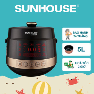 Nồi áp suất điện tử đa năng 5L SUNHOUSE MAMA SHD1585B