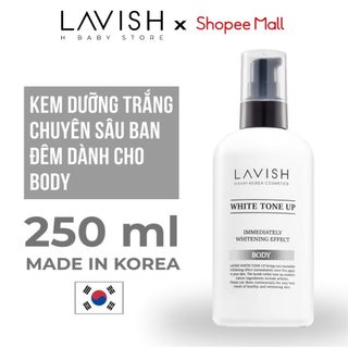  Kem dưỡng trắng body Ban Đêm LAVISH H BABY 250ml