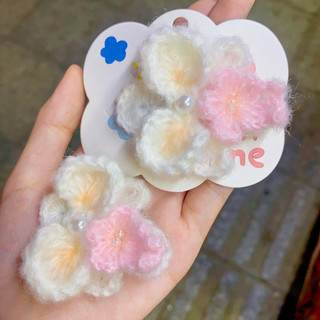 Kẹp Hoa Lan len Handmade - Kẹp tóc xinh🌷