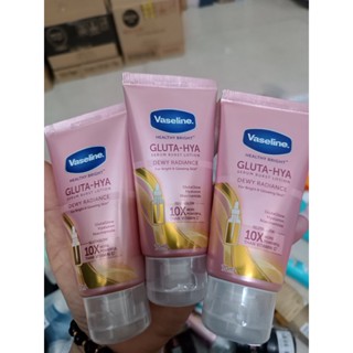 combo 3 Sữa Dưỡng Thể Vaseline 70ml Healthy Bright 4x Niacnamde Tone-up Thái Lan