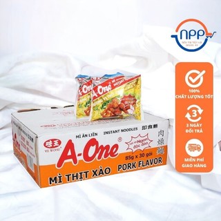   1 Thùng  Mì Thịt Xào A-One Gói 85g 