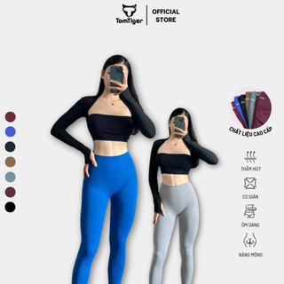 Quần Legging Tập Gym Aphalete TomTiger Co Giãn 4 Chiều